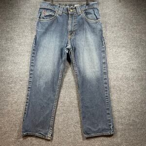 Lapco FR Fire Resistant Jeans Men's 32X25 Blue P-INDM10 Modern Workwear READ